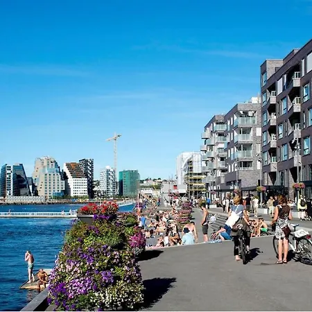 Seafront Apartment At Sorengka Oslo Exterior photo